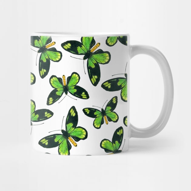 Queen Victoria' s birdwing butterfly pattern by katerinamk